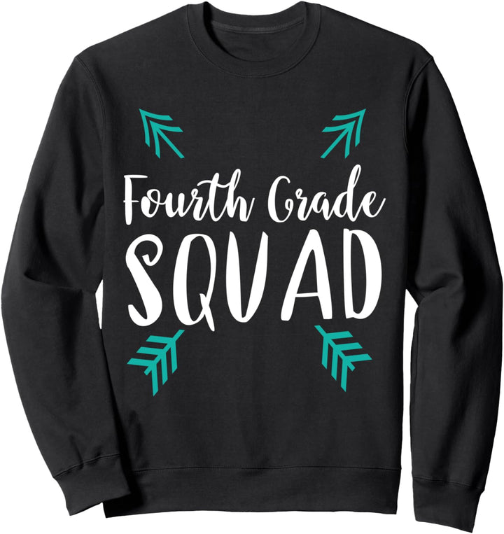 Schulanfang der 4. Klasse für Lehrer und Schüler. Sweatshirt