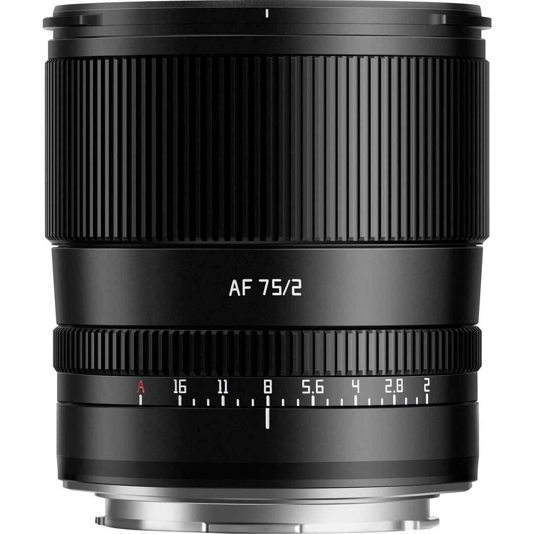 TTARTISAN AF 75mm F2 Vollformat Objektiv L Mount, STM Autofokus Grosse Blende mit Geklicktem Blenden