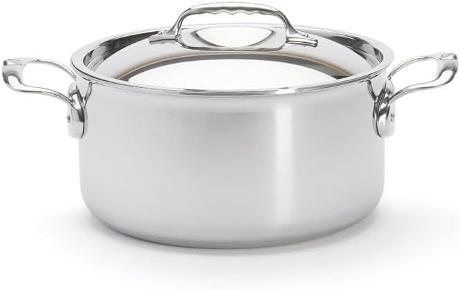 De Buyer - AFFINITY Edelstahltopf mit Edelstahldeckel - 24 cm - 3742.24