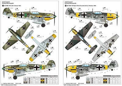 Trumpeter 2291 Modellbausatz Messerschmitt Bf 109E-7