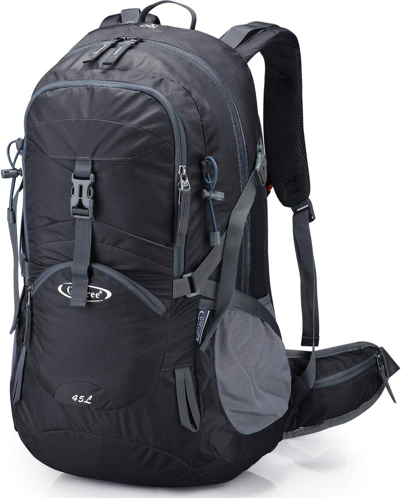 G4Free 45L Wanderrucksäcke mit Regenschutz Wasserdicht Trekkingrucksack Reiserucksack Outdoor Campin