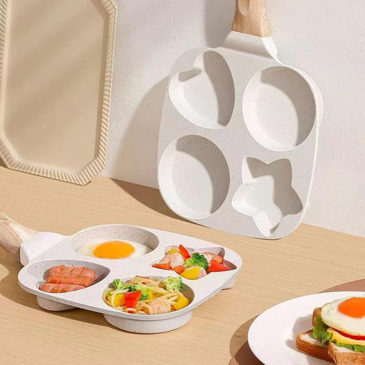 Multifunctional Egg Mold, Fried Egg Pan, Kitchen Breakfast Pan, Pancake Frying Pan, 18 cm, Nonstick