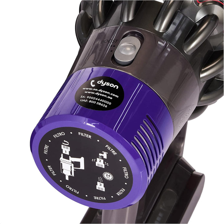 Dyson 330V10Absolute+ V10 Absolute, Kabelloser Stab-Staubsauger, grau und rot, Kunststoff