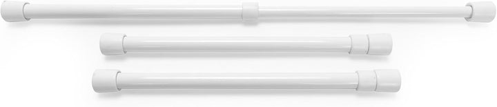 Camco 44063 Kühlschrankstangen für Caravan, von 25,4 bis 43,2 cm, Weiss, 3 Stück