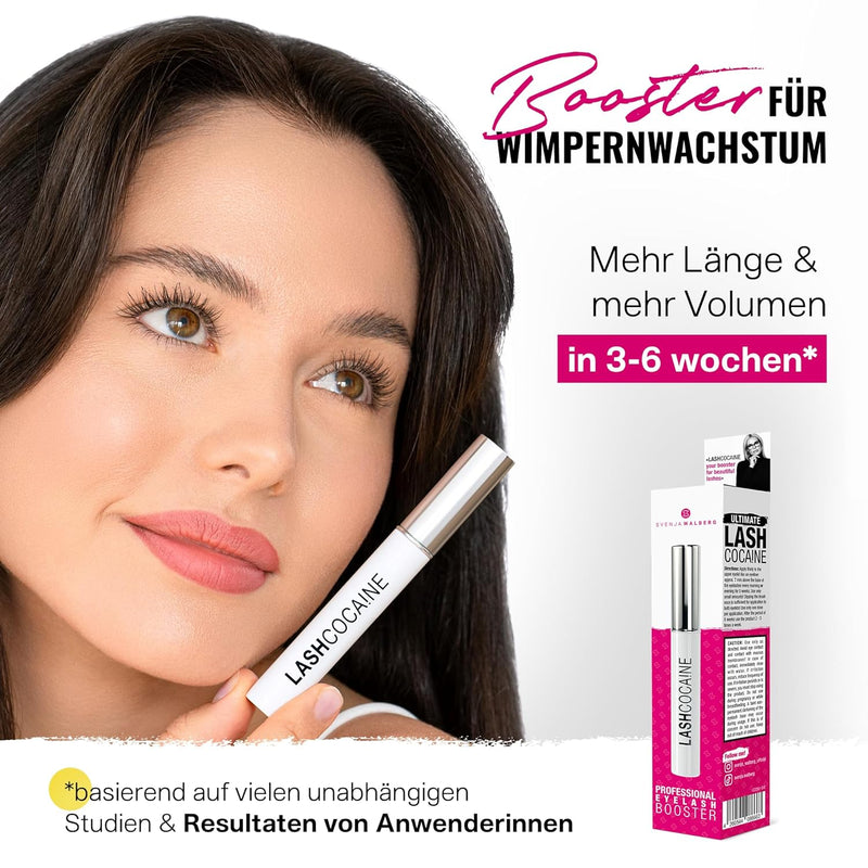 LASHCOCA!NE | PROFI Wimpernserum für lange Wimpern | VEGAN | MADE in GERMANY | Testsieger | Svenja W