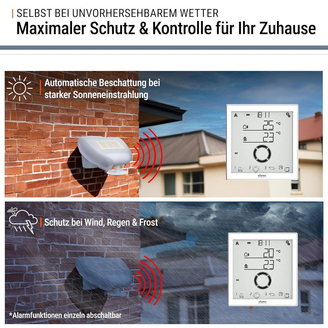 Solexa 2.0 Markisensteuerung Funk – Mit Wetterstation | SMART HOME Jalousie-, Fenster-, Rollladenste