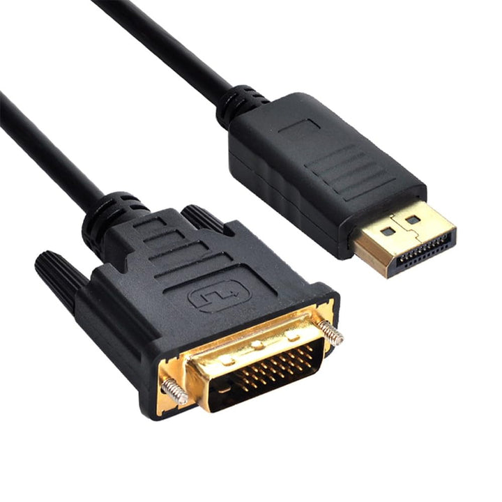 xiwai DP-Stecker-Quelle auf DVI-Stecker, DisplayPort Single-Link-Videokabel, für DVI-Monitor 1,8 m D