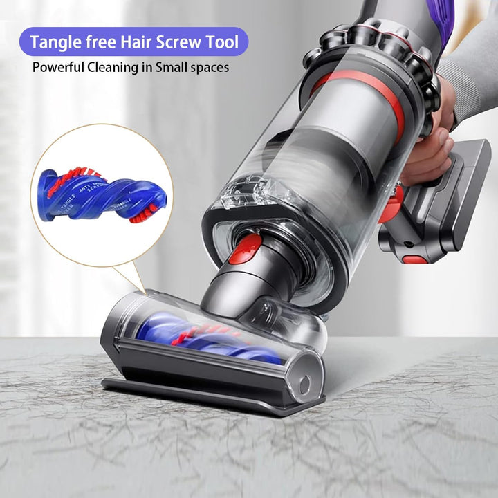 Mini Elektrobürste für Dyson V7 V8 V10 V11 V15 Staubsauger, Turbinendüse Ersatzbürste Zubehör Entfer