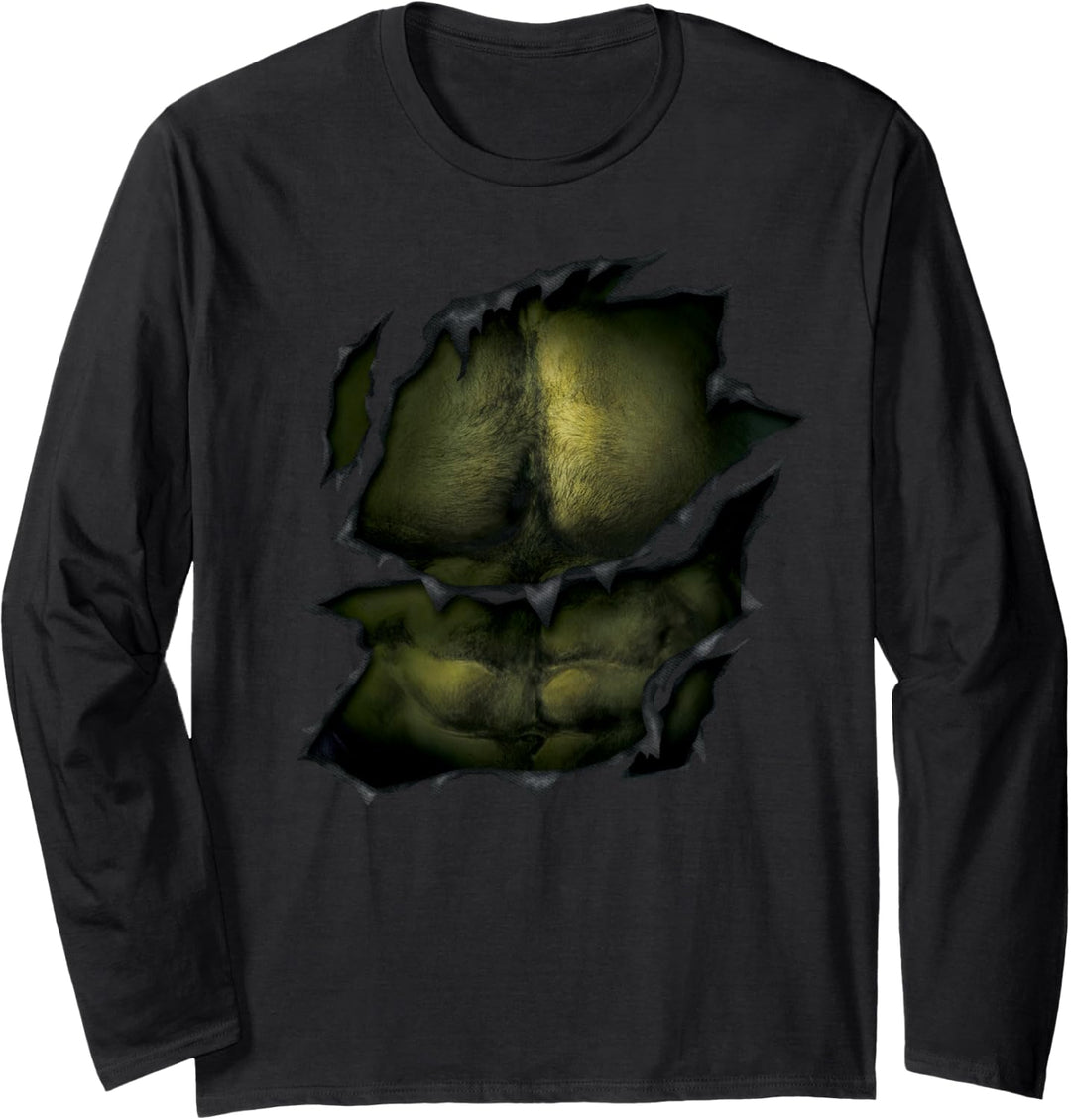 Marvel Avengers Age of Ultron Hulk Rip Langarmshirt
