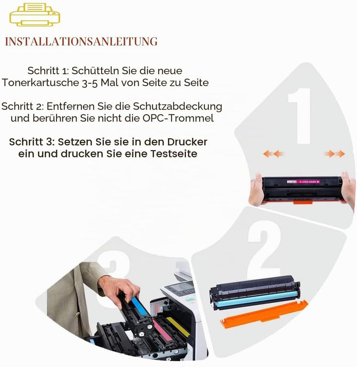 ASEKER Kompatibler Tonerkartusche M C250H für Ricoh M C250FWB, P C301W Drucker, 6,900 &amp; 6,300 Seiten