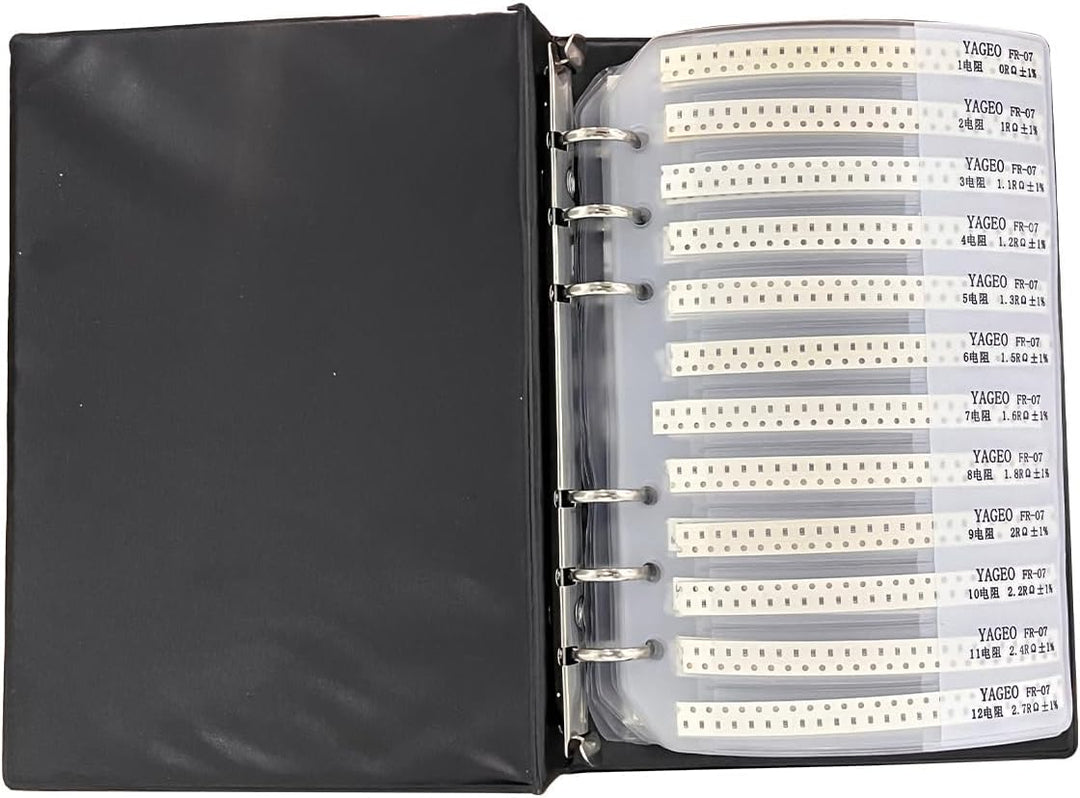 DollaTek 1% 0603 SMD 170 Werte Widerstand (0 Ohm-10M Ohm) Und 55 Werte Kondensator (1pF-1uF) Assorte