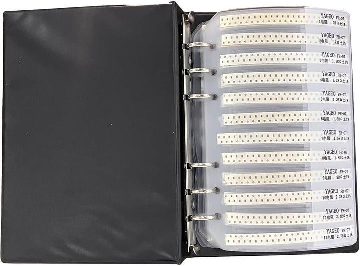 DollaTek 1% 0603 SMD 170 Werte Widerstand (0 Ohm-10M Ohm) Und 55 Werte Kondensator (1pF-1uF) Assorte