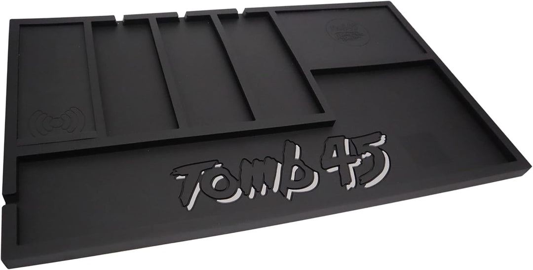 Tomb45 Powered Mat Organisationsmatte mit kabelloser Ladefunktion, schnelles kabelloses Laden für Ha