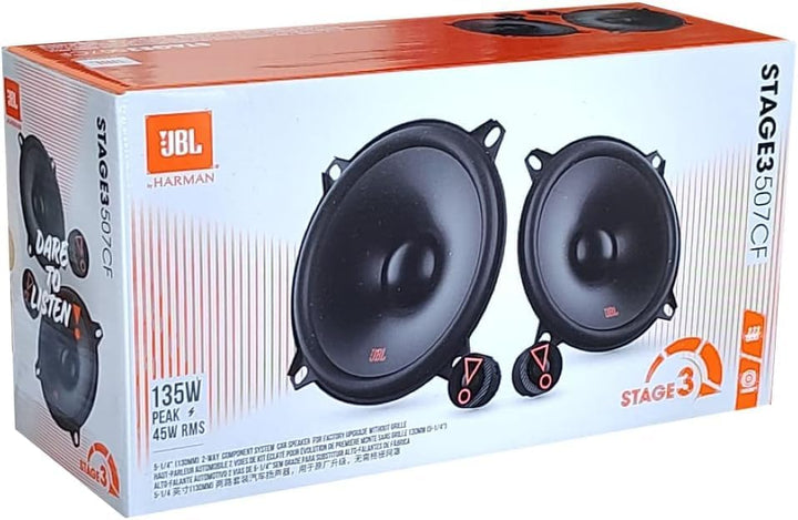 JBL Lautsprecher Auto Stage3 507CF - 135 Watt 2-Wege Komponenten Autolautsprecher Boxen Set von Harm