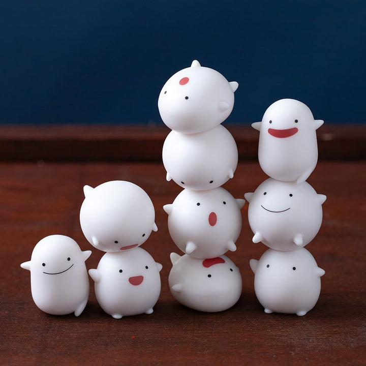 Le Garçon et le Héron Set Nosechara Figurine Warawara 3 cm
