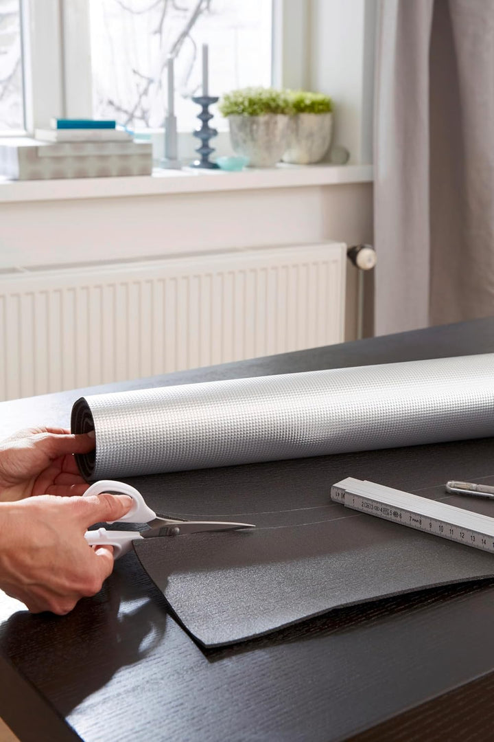 tesamoll Reflektorfolie für Heizkörper im 2er Pack - Isolierfolie für die Heizung - Reflektionsfolie