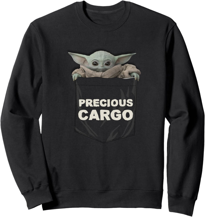 Star Wars The Mandalorian The Child Precious Cargo Pocket Sweatshirt