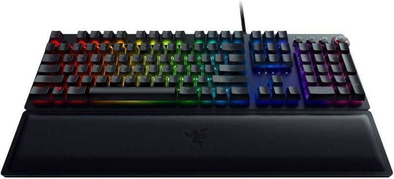 Razer Huntsman Elite Mechanische Gaming-Tastatur, Opto-Mechanische Taste, UK-Layout, Hunstman Elite