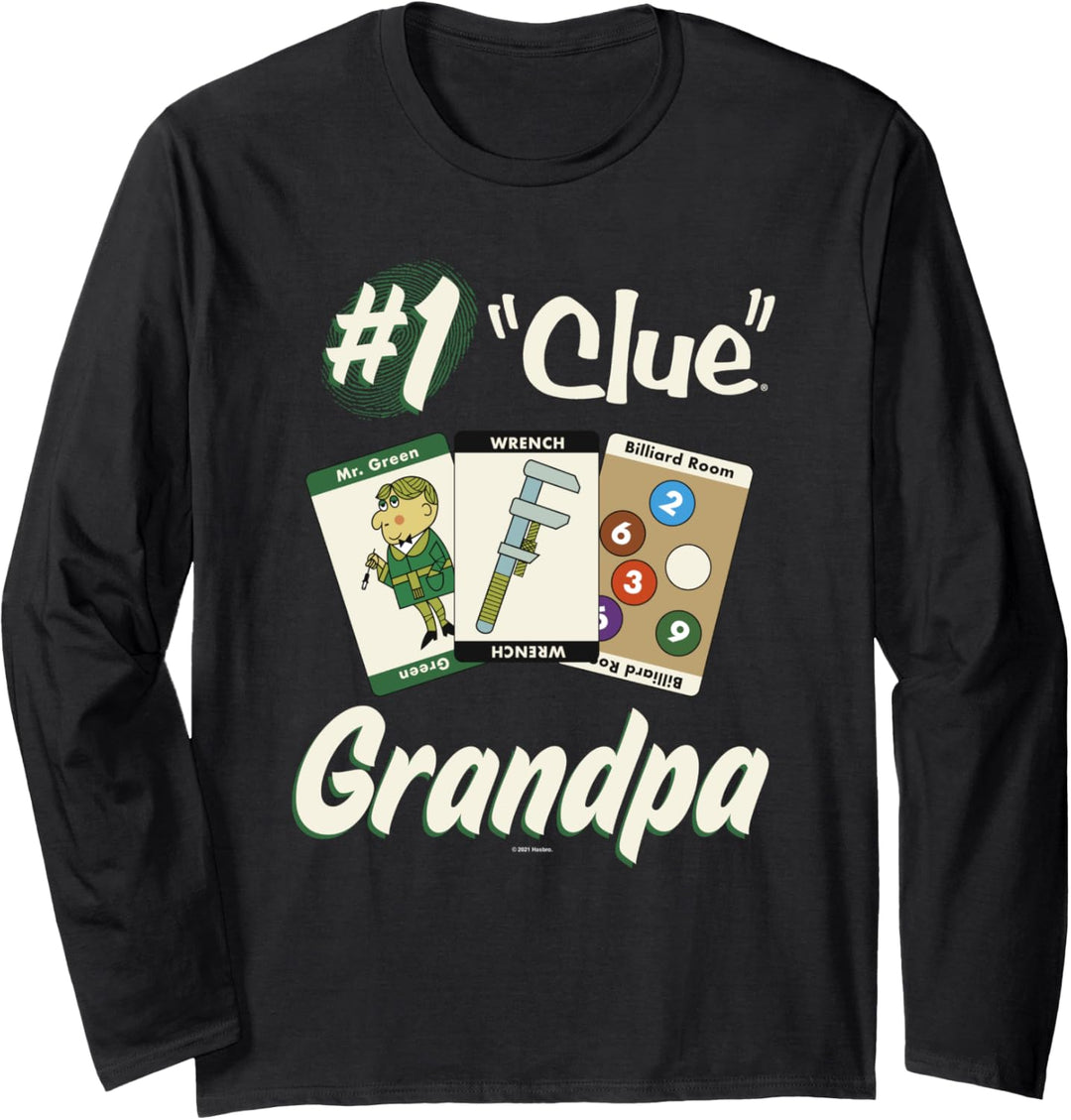 Clue Grandparents Day #1 Grandpa Langarmshirt