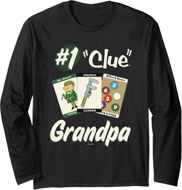 Clue Grandparents Day #1 Grandpa Langarmshirt