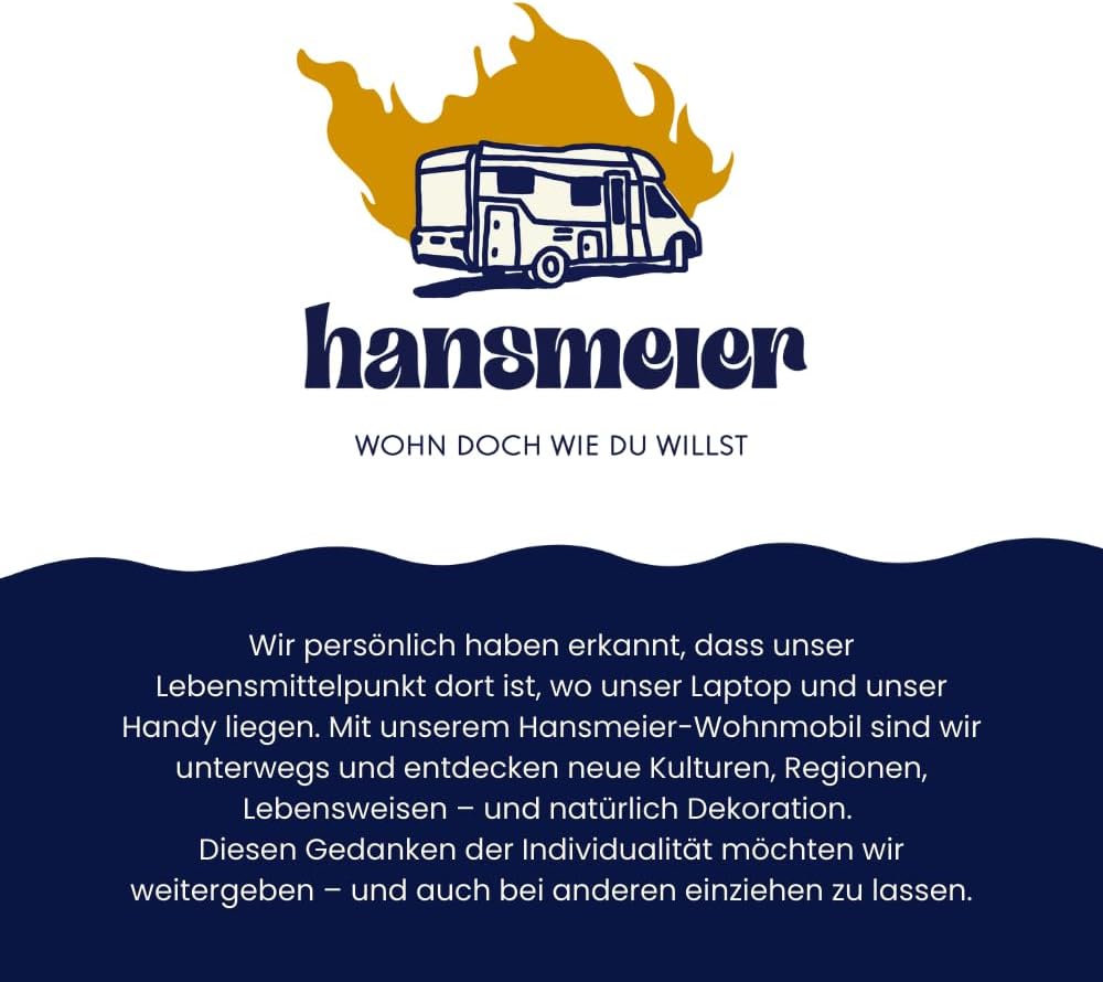 Hansmeier® Wanddeko aus Metall | 81 x 56 cm | Wasserfest | Für Aussen, Innen, Balkon &amp; Garten | Meta