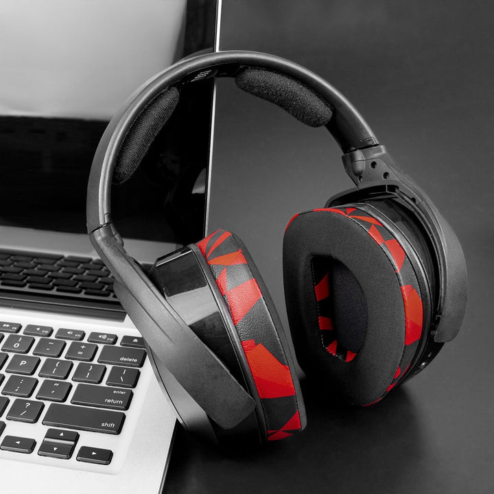 SOULWIT Kühlgel Ersatz Ohrpolster für Sennheiser RS165/RS175/RS185/RS195 (RS 165 175 185 195 RF), Er