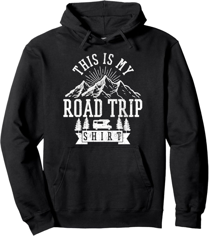 Road Trip Wohnmobil Camping Road Trip Camper Geschenk Pullover Hoodie