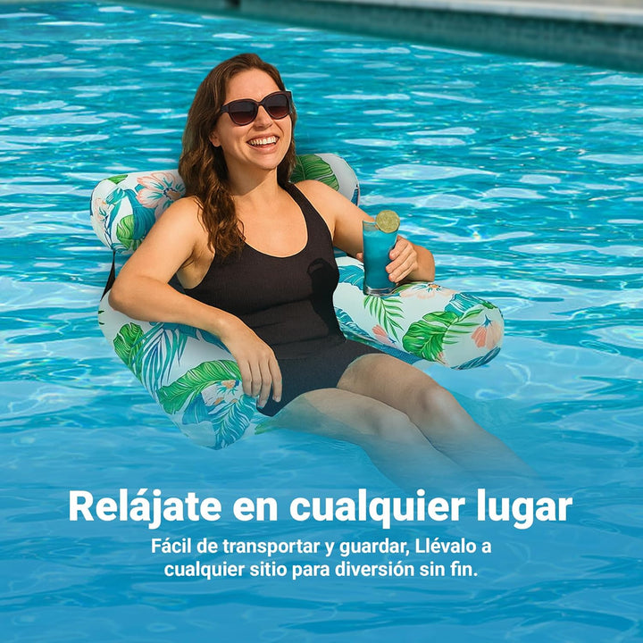 X2 Luftmatratze Pool. Luftmatratze Wasser Aufblasbare. Robuste Schwimmhilfen Für Erwachsene, Ideal F