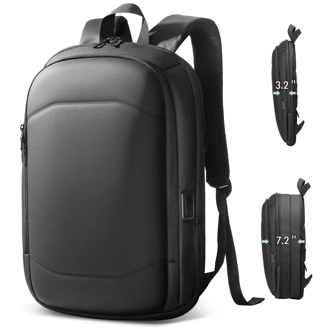 Rucksack Herren Wasserdicht Laptop Rucksack 17 zoll Business Rucksack Gross mit USB-Anschluss Backpa