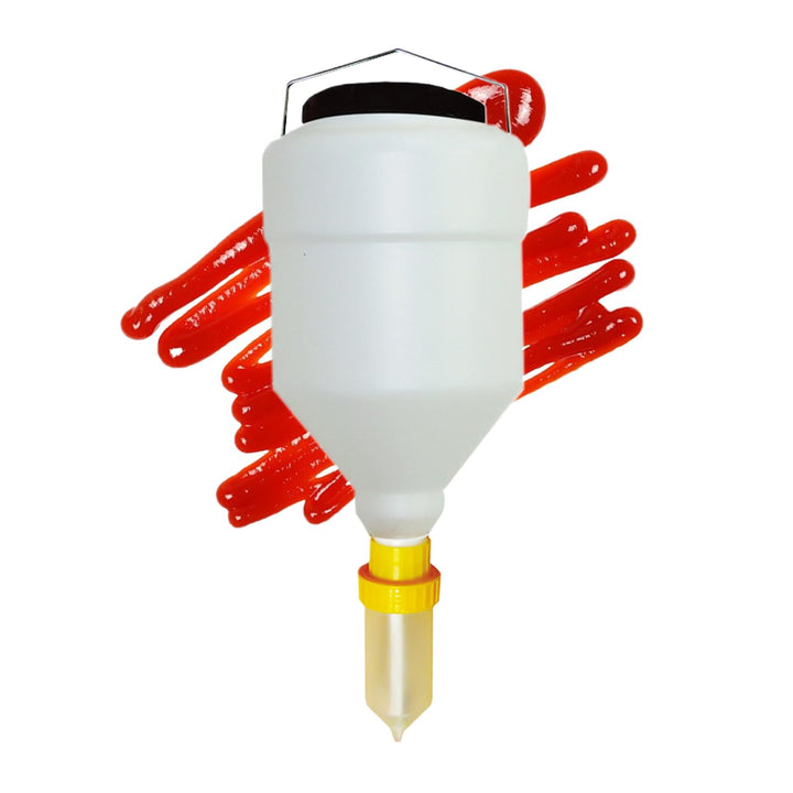 Generisch Ketchup Spender | Kopfüber verwendbare Spezialflasche für Sossen,3,5 Liter Auslaufsicherer