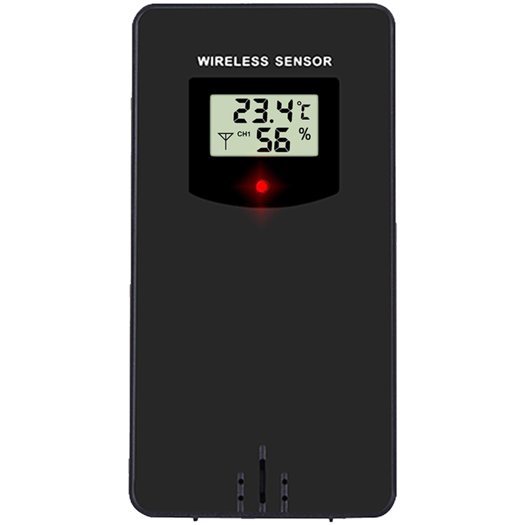 BERDSEN Sender für BD-920 Wetterstation Funkreichweite 60m Luftfeuchtigkeit Temperatur Batteriebetri