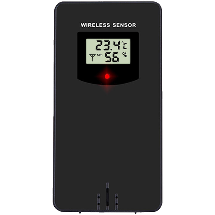BERDSEN Sender für BD-920 Wetterstation Funkreichweite 60m Luftfeuchtigkeit Temperatur Batteriebetri