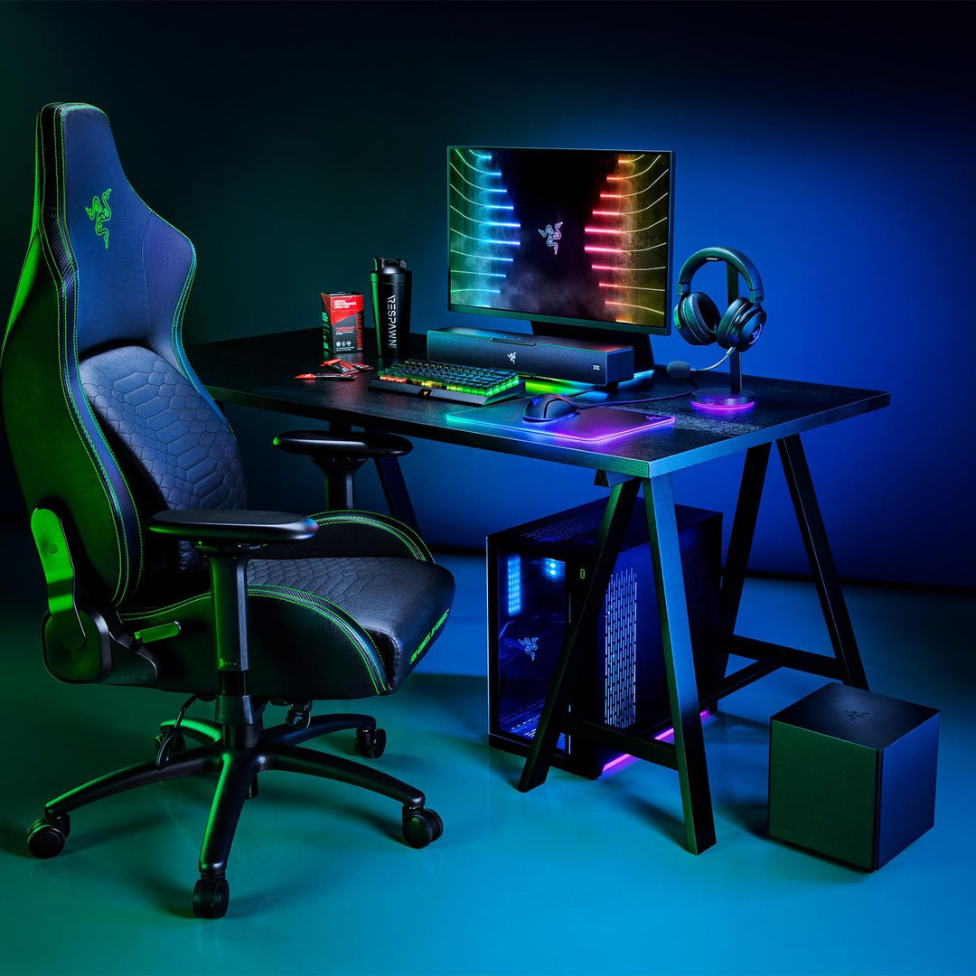 Razer Leviathan V2 - PC-Gaming-Soundbar (mit Dolby 5.1 Surround Sound, leistungsstarkem Subwoofer fü