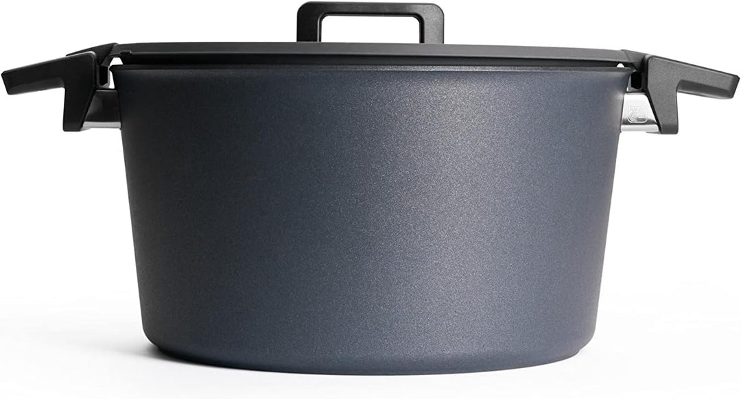 Woll Gusstopf inklusiv Deckel, Aluguss, grau, 28 cm, 2-Einheiten, 35 x 28 x 15.5 cm