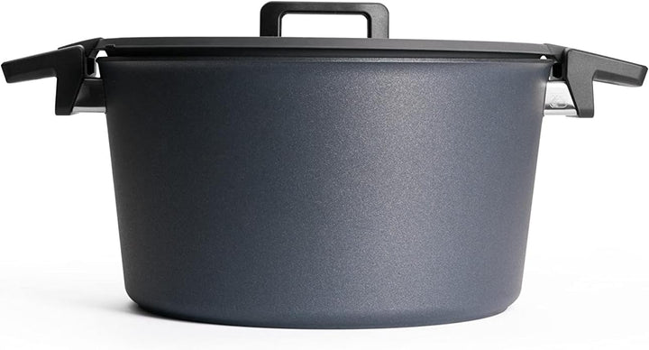 Woll Gusstopf inklusiv Deckel, Aluguss, grau, 28 cm, 2-Einheiten, 35 x 28 x 15.5 cm