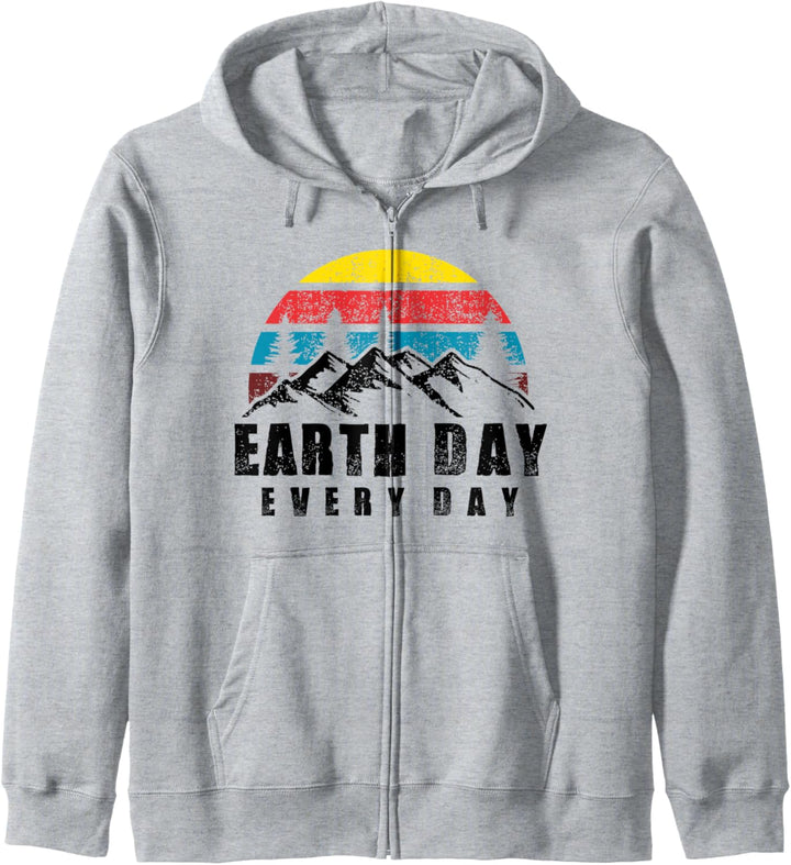 Earth Day Everyday 51. Jahrestag Planet Lehrer oder Kinder Kapuzenjacke
