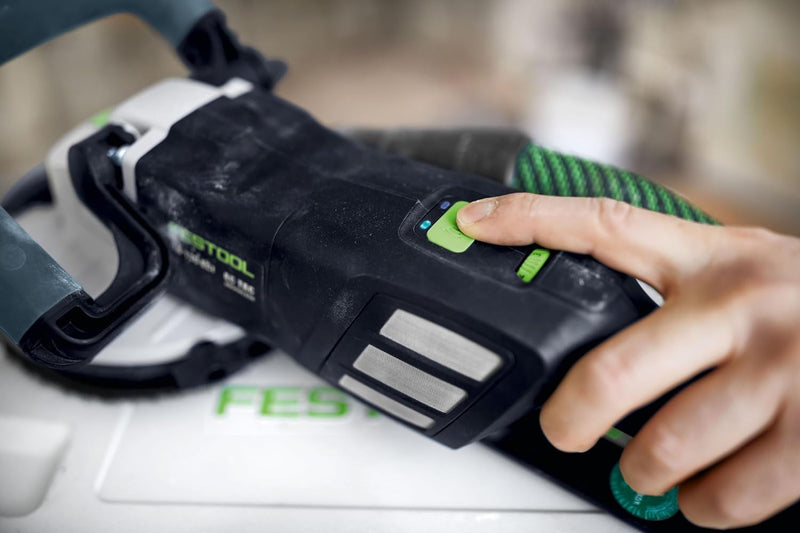 Festool Sanierungsschleifer RG 130 ECI-Set DIA HD RENOFIX (mit Führungstisch, Spannflanschgarnitur,