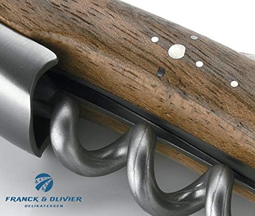 Forge de Laguiole Sommeliermesser - dreiteilig - Nussbaum - Finish matt