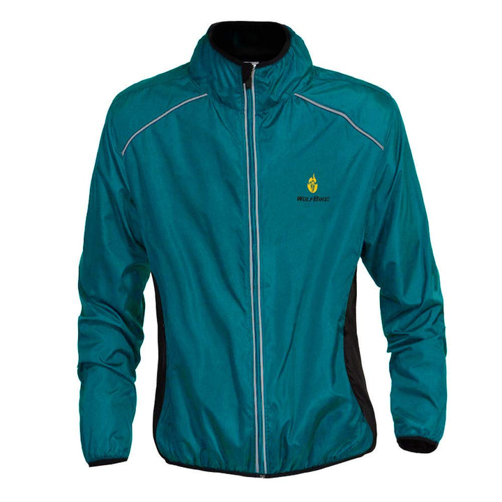 WOSAWE Herren-Fahrradjacke Winddichte wasserdichte MTB Mountainbike Jacket Für Radfahren, Joggen &amp; W