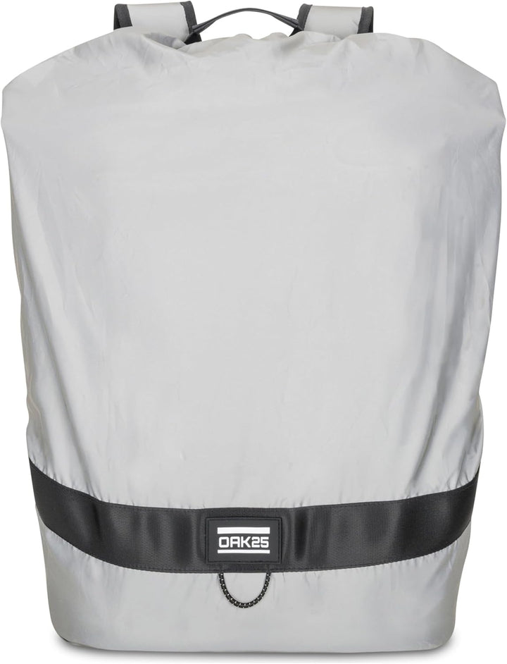 OAK25 Regenschutz für Rucksack Reflektierend - RAIN Cover - Regenhülle für Backpack, Schulranzen ode