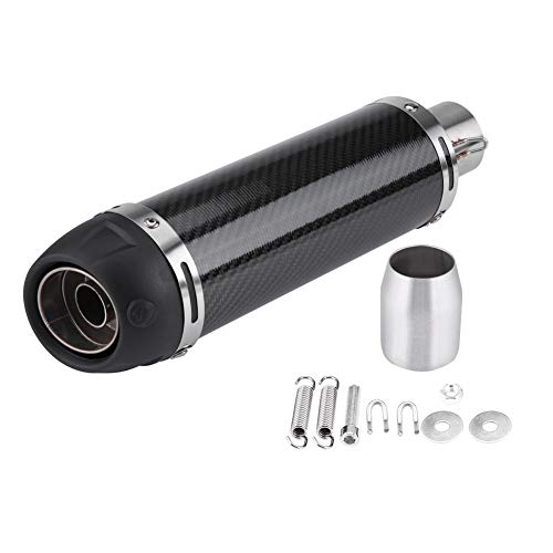 Motorrad Auspuff Mit Abe-Für Akrapovic Auspuff-Motorrad Schalldämpfer Kohlefaser Auspuffendrohr 51Mm