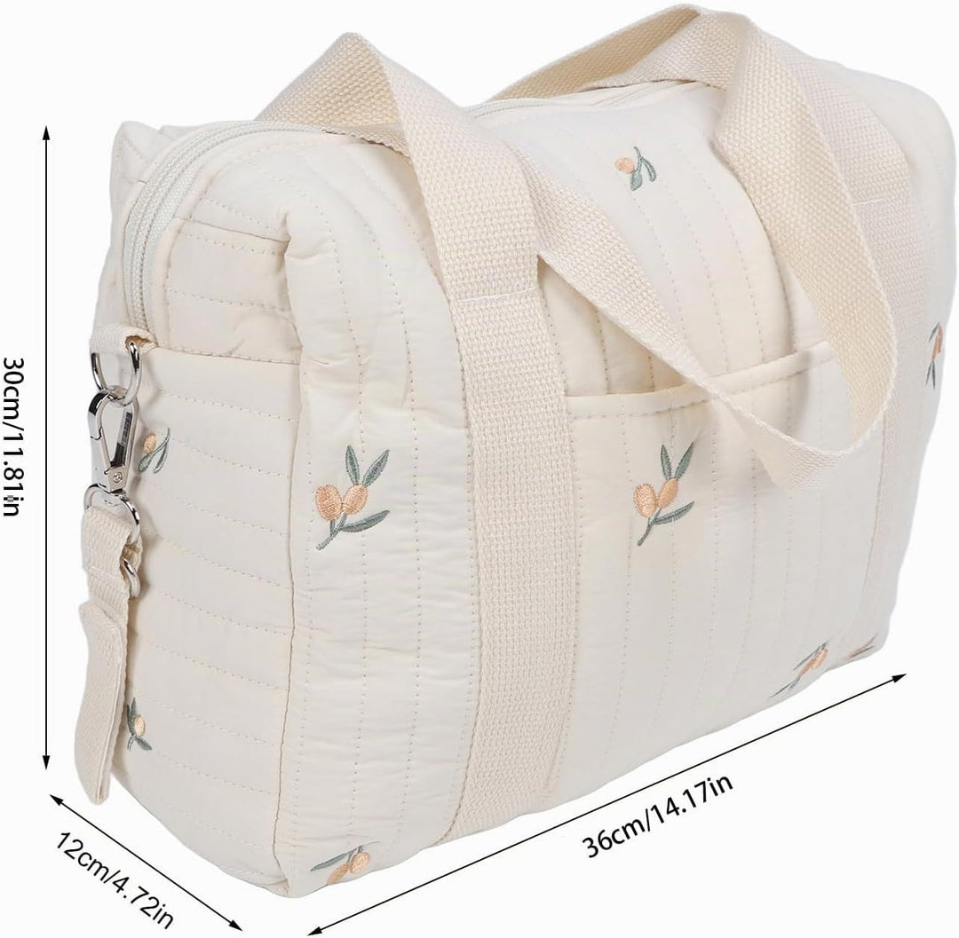 Focket Baby Kinderwagen Organizer, Universal grosse Raum Baby Windel Tasche mit Reissverschluss, Sti