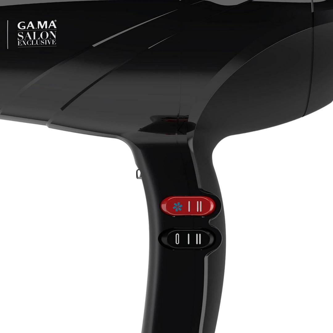 GA.MA Italy Professional, Pluma 5500 Oxy-Active, Professioneller Haartrockner mit 2400 W italienisch