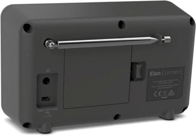 Pure Elan Connect tragbares DAB+ Radio mit Bluetooth 5 (DAB/DAB+ und UKW Radio TFT Farbdisplay 20 Se