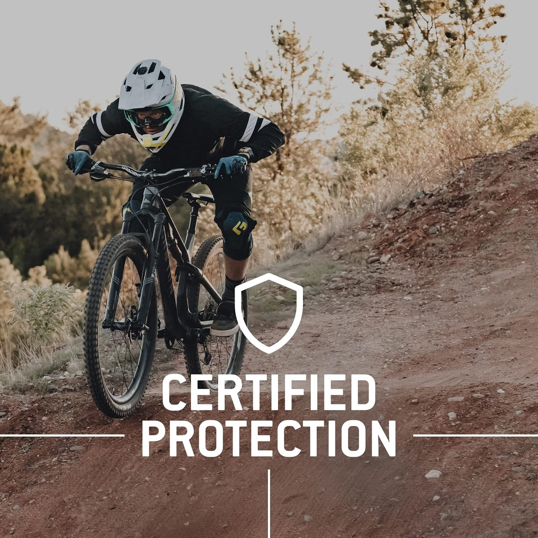 G-Form E-Line BMX MTB Dh Downhill Radsport Skateboard Sturm Blue, M