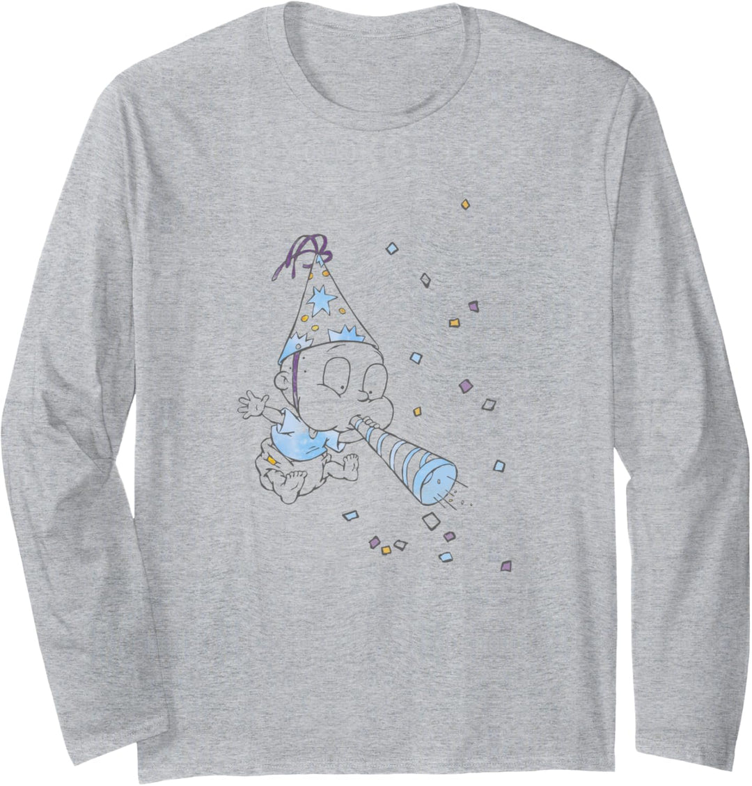 Rugrats Tommy Birthday Party Watercolor Langarmshirt