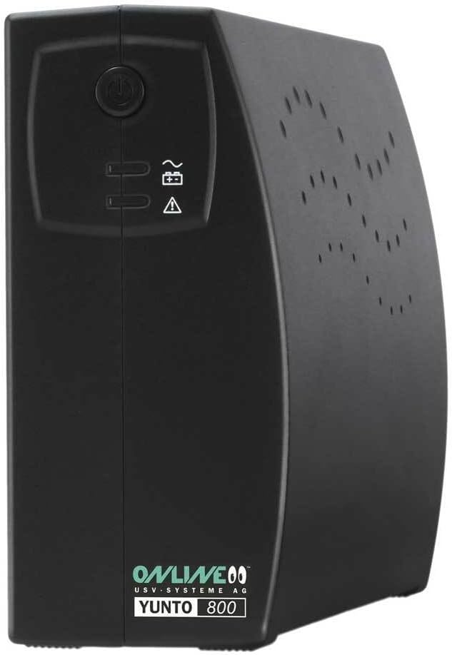 Online USV-Systeme YUNTO 800 Unterbrechungsfreies Netzteil 800 VA 3 Ausgänge AC Line Interaktivität