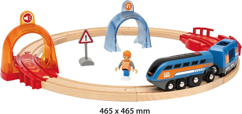 BRIO World 33974 - Smart Tech Sound Action Tunnel Starterset