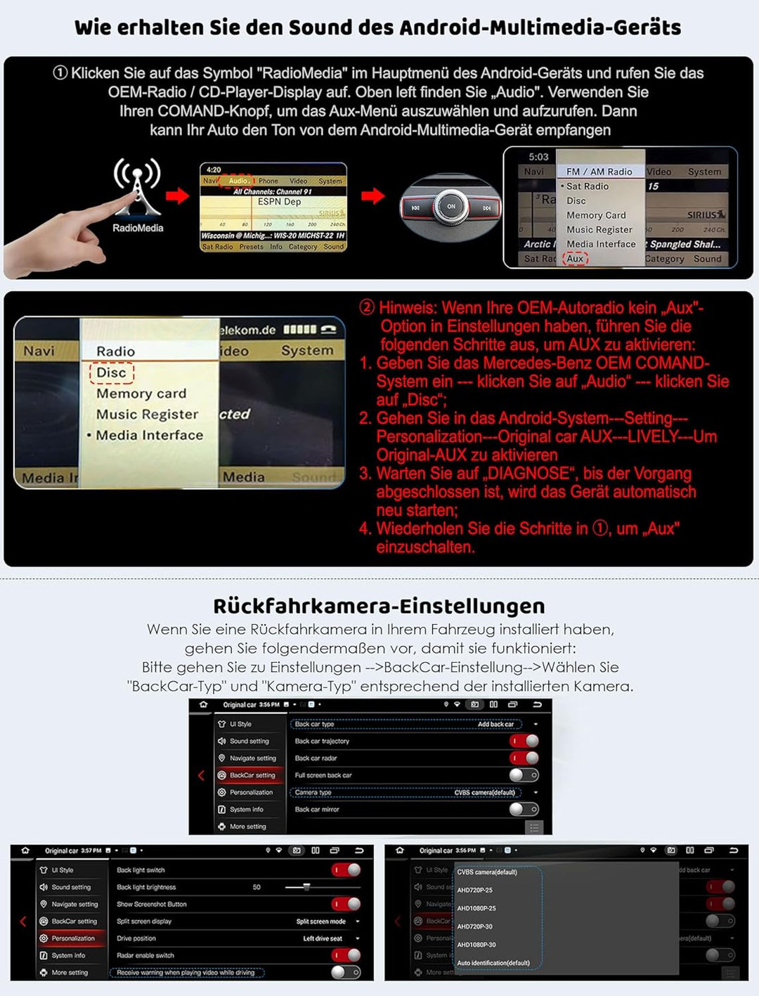 Erisin 10,25 Zoll 4GB+64GB Android 12 Autoradio Bluetooth IPS Bildschirm GPS Navi für Mercedes Benz