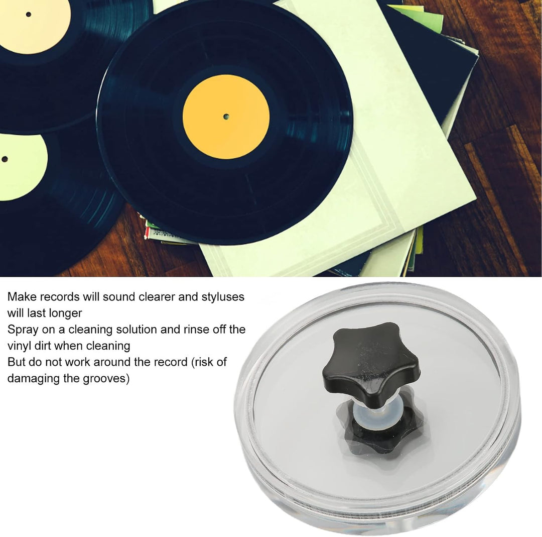 Focket Record Clean Label Saver, Record Cleaner Sparer Wasserdicht Label Saver Record Cleaner Clamp